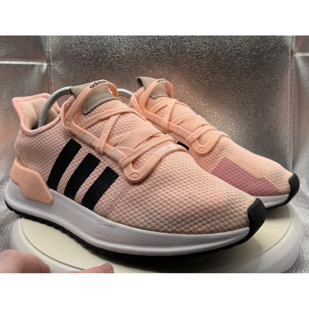 Vintage 2010s adidas U_Path Run Clear Orange Athletic Sneaker G27996 Size 9